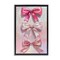Stupell Industries Blush And Satin Bows Floating Frame, design by Annabelle Hall